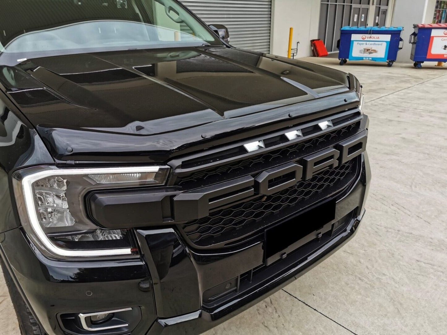 MATTE RAPTOR STYLE GRILLE FITS RANGER & EVEREST - PREORDER 11/08/2025