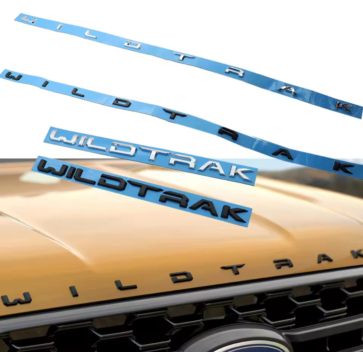Next Gen Wildtrak Lettering