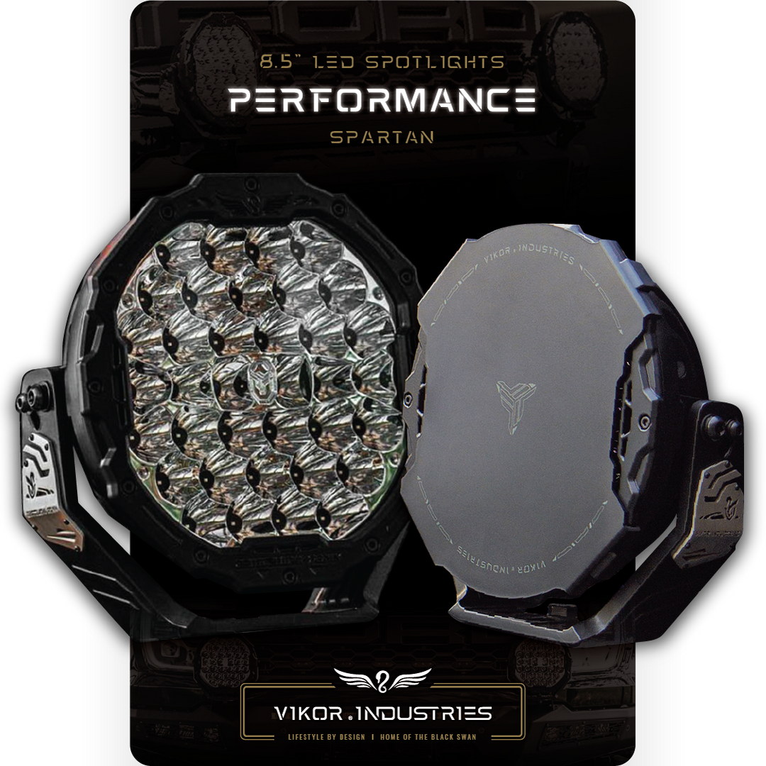Spartan LED Driving Lights (8.5") - VIKOR INDUSTRIES