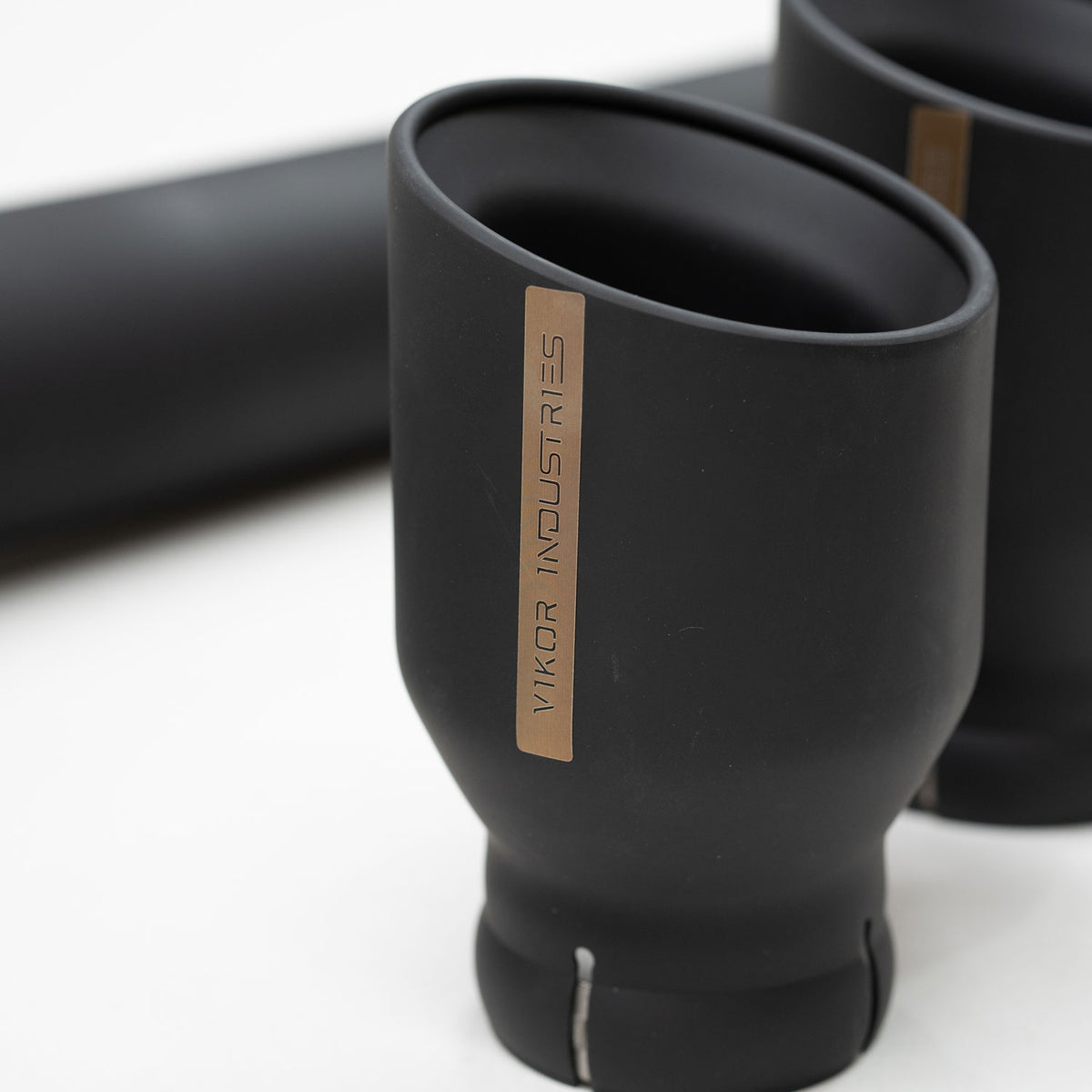 NEXT-GEN RANGER RAPTOR AXLE BACK EXHAUST (STAINLESS STEEL BLACK POWDERCOAT) - VIKOR INDUSTRIES
