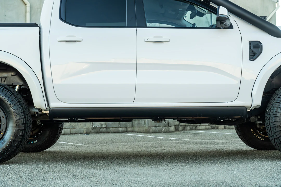 NEXT GEN FORD RANGER ELECTRIC SIDE STEPS (MY22+) - SUIT RAPTOR ALSO VIKOR INDUSTRIES