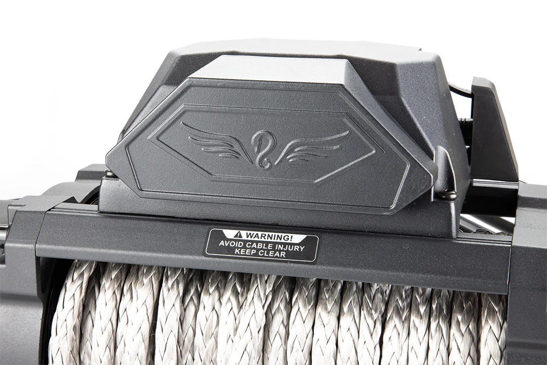 RESCUE VI WINCH - 12000LB 4X4 WINCH WITH SYNTHETIC ROPE