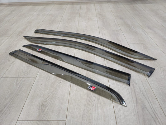GR HILUX CARBON WEATHERSHIELDS