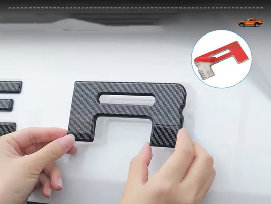 Next Gen Ranger Tailgate Sticker (Embossing Fill)