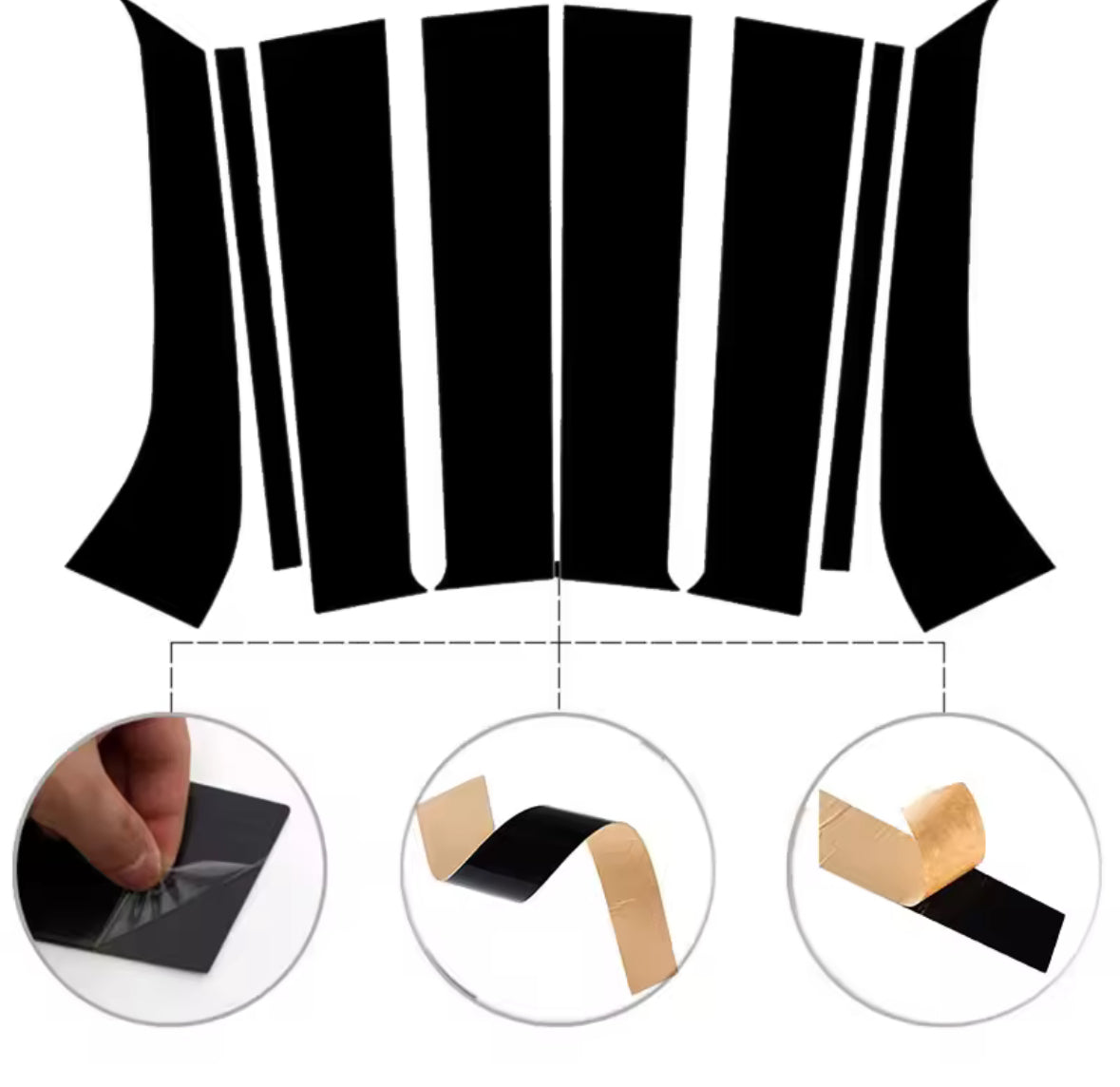 Next Gen Everest - Door Pillar Decals