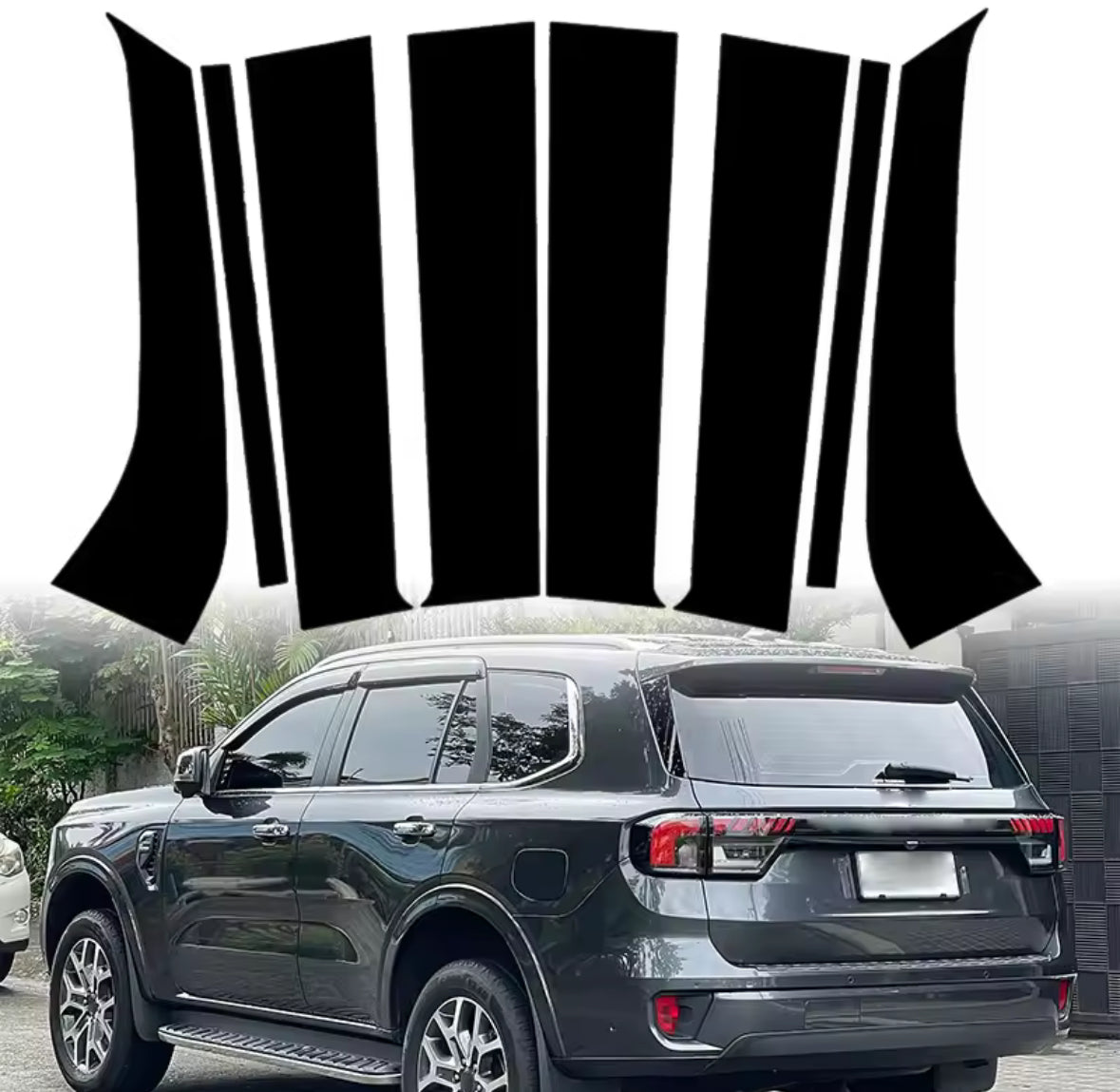 Next Gen Everest - Door Pillar Decals