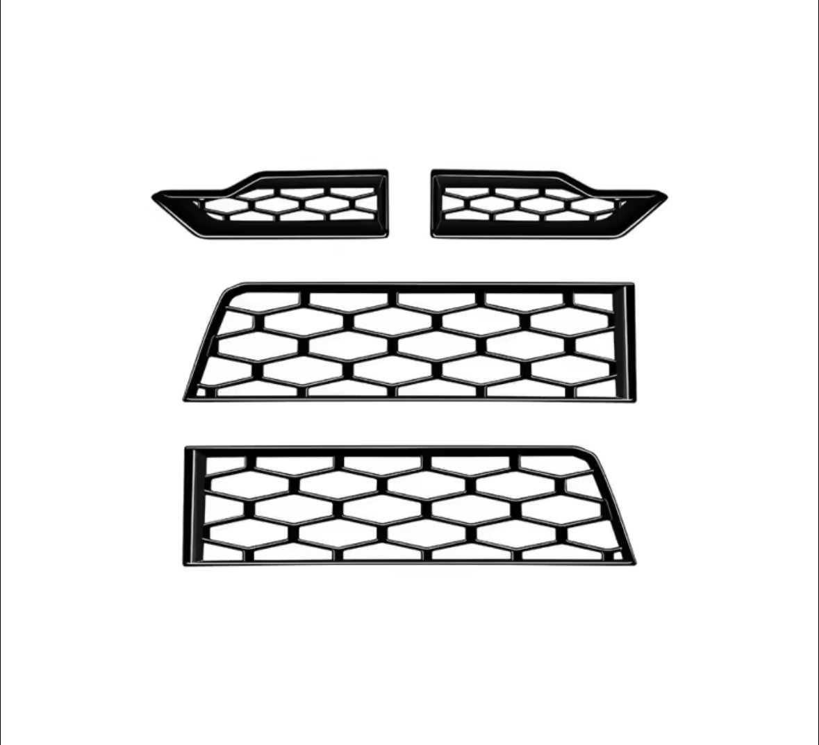 Hilux N90 Lower Bumper Grille Overlay