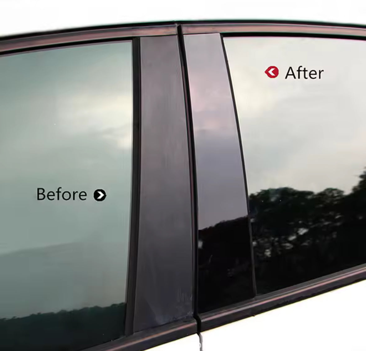 Next Gen Everest - Door Pillar Decals