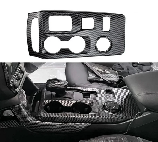 Next Gen Everest Centre Console Carbon Fibre Trim Cover